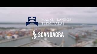 SCANDAGRA's grain elevator opening event in Malkų įlankos terminal