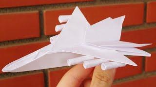 How to make a paper missile fighter plane ️