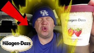 Haggen Dazs Strawberry Ice Cream (Reed Reviews)