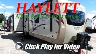 (Sold) HaylettRV.com - 2017 Rockwood Signature Ultra Lite 8329SS Rear Living Room Travel Trailer