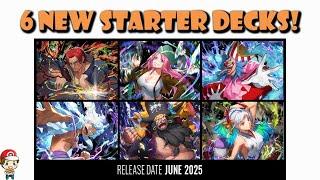 SIX New One Piece TCG Decks Officially Revealed! English Release BEFORE Japan!? (One Piece TCG News)