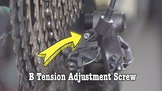 B Tension Adjustment Tips From How To Tune Bike Gears Video