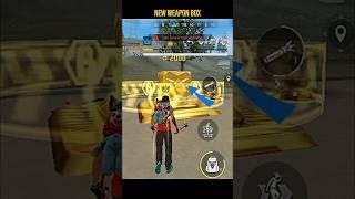 New Booyah Weapon Box  Free Fire Booyah Points in BR | How To Unlock Weapon Box #shorts #freefire