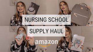 Nursing School Supply Haul 2022 | Essentials and Must Haves | MYA JACOBSON