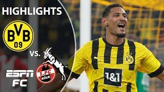 Borussia Dortmund vs. FC Cologne | Bundesliga Highlights | ESPN FC