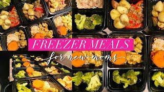 POSTPARTUM FREEZER MEALS FOR NEW MOMS | Affordable and Easy