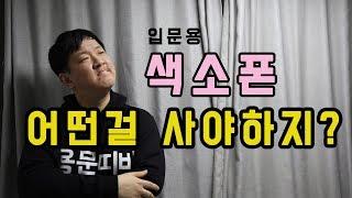 색소폰 입문자들을 위한 악기 구입 요령