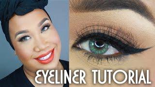 How To Winged Eyeliner Tutorial | PatrickStarrr