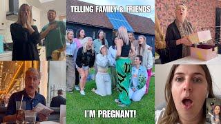 Telling Our Family & Friends WE'RE PREGNANT