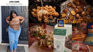 3 Quick and EASY LOW CARB Aldi Dinner Ideas! Delicious and Budget Friendly! Weight loss