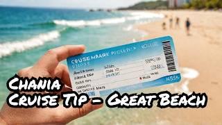 Souda / Chania - 2 minute Cruise Tip - Great Beach