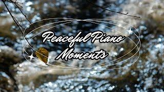 Peaceful Piano Moments (relaxing music) | R-Studio - White Screen