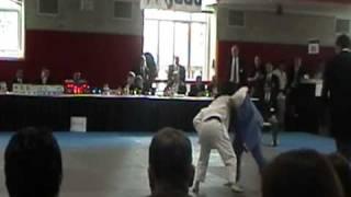 Nick Kossor vs Shinjiro (JAP)  NY Open Judo Championships 2009