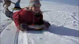 sledding 2009