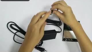 HYM740 1 port Impinj R2000 chip reader module uhf rfid reader raspberry pi  demo video