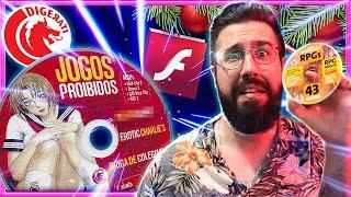 O Mundo Louco dos CDs da Digerati & Games em Flash 