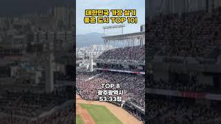 대한민국 가장 살기 좋은 지역 TOP 10! #top #대한민국