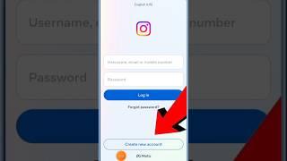 Instagram id kaise banaye | Instagram account kaise banaye | How To Create Instagram Account #shorts