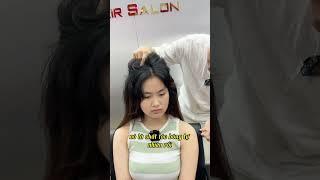 Tóc bông xù nên xử lí như thế nào? - 1900 HAIR #shorts