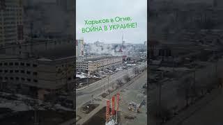 Война Украина- Россия. Харьков в огне!