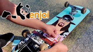 ENJOI X WWE SKATEBOARD SET UP!