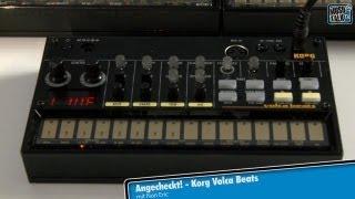 Test - Korg Volca Beats analoge Drummachine - deutsch