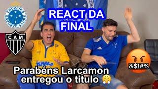 CRUZEIRO x ATLÉTICO | FINAL DO CAMPEONATO MINEIRO DE 2024 | REACT 