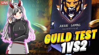 FREE FIRE LIVE GUILD TEST GIRL LIVE | GIVEAWAYLive Stream #freefirelive #gyangaming #girllive