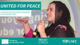 United for Peace EU-UWC youth leadership forum: Opening plenary, 21 September 2024