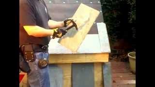 How to install a new slate roof