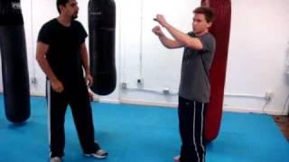 Donnie B. - Old Style Muay Thai  Defense: 45 Degree Block