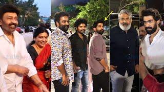 SS Rajamouli Family and Rana Daggubati, Rajasekhar Jeevitha at RRR Oscar Veduka | Keeravani Wife