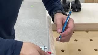 How to install slide out plywood shelves