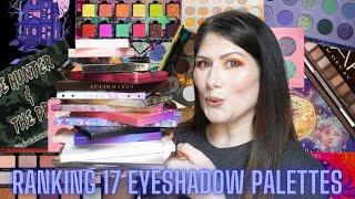 17 EYESHADOW PALETTES RANKED AND REVIEWED + SWATCHES