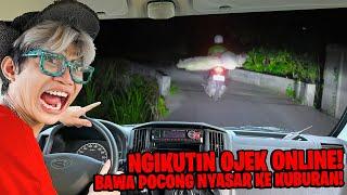 SEREM BANGET!!! KITA NGIKUTIN OJOL BAWA ORDERAN POCONG!!! SAMPAI NYASAR KEKUBURAN ANGKER!!!