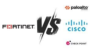 FotiGate vs PaloAlto vs Cisco