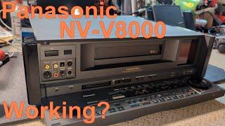 Panasonic NVV8000 VHS - Can we finally get it working? Part 4