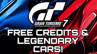 Gran Turismo 7 | FREE Credits & FREE Legendary Cars!