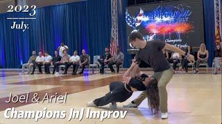 Joel Torgeson & Ariel Peck | Phoenix 4th of July Champions JnJ | West Coast Swing