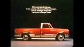 1976 Dodge D200 Pickup Truck Commercial with Joe Garagiola