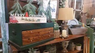 CHRISTMAS Tour: Home Decor Shop | Cottage Farmhouse Holiday Decor 2022| Shop with Me