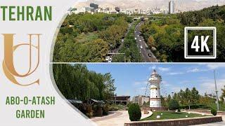 [4K] A Beautiful Day at Abo-o-Atash Park, Tabiat and Abrisham Bridge, Tehran Virtual Tour, Iran. 