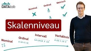 Skalenniveau - Nominal-, Ordinal-, Intervall- und Verhältnisskala