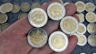 2 euro coin hunt, 2000€ Rarely found. Collectable coins.