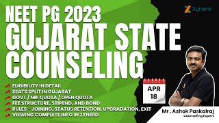 Gujarat State Counseling | NEET PG 2023  | Webinar #zynerd