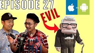 IPHONE VS. ANDROID THEORY! CURSING IS HEALTHY? DARK DISNEY THEORY! JUST THE NOBODYS PODCAST EP#27