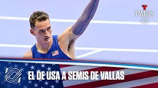 Trevor Bassitt, de USA, a semifinales en los 400 m con vallas | Juegos Olímpicos París 2024