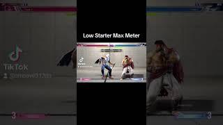 Low combo starter (Max Gauge) #streetfighter6 #sf6 #fgc #videogame #combovide #shorts #shortvideo