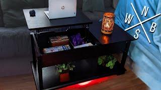 Lift Top Coffee Table w/ Hidden Compartment - Installation & Review