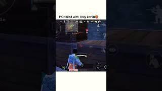 Hardest 1v3 failed with only kar98